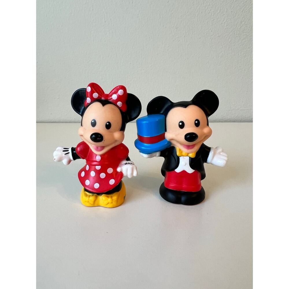 Fisher-Price Little People Mickey and Minnie Mouse Toy Figures